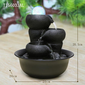 Fountain crafts simple home decoration