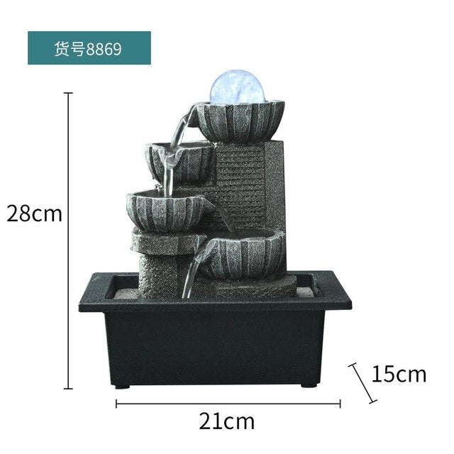 Fountain crafts simple home decoration