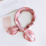 Hot Sale Small Square Satin Scarf Artifical