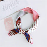 Hot Sale Small Square Satin Scarf Artifical