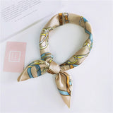 Hot Sale Small Square Satin Scarf Artifical
