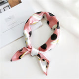 Hot Sale Small Square Satin Scarf Artifical