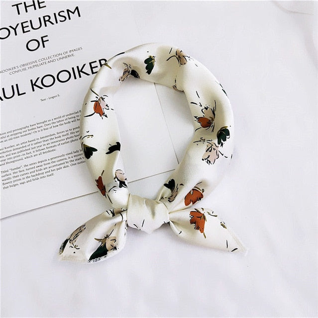 Hot Sale Small Square Satin Scarf Artifical