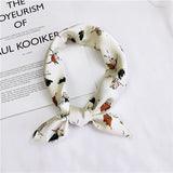 Hot Sale Small Square Satin Scarf Artifical