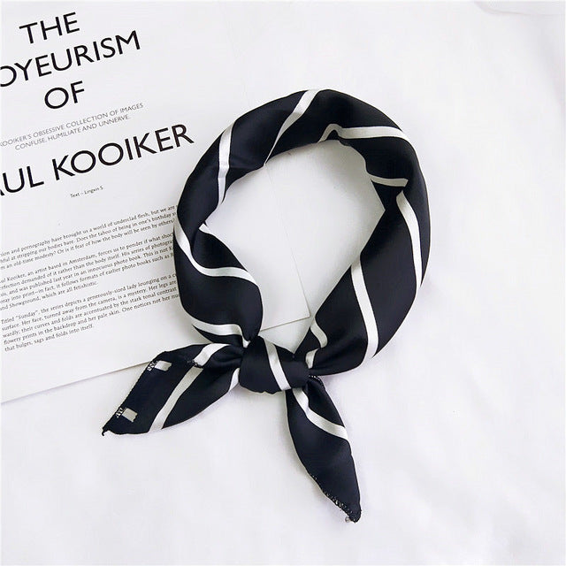 Hot Sale Small Square Satin Scarf Artifical