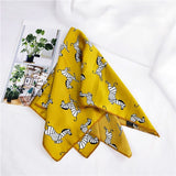 Hot Sale Small Square Satin Scarf Artifical