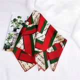 Hot Sale Small Square Satin Scarf Artifical