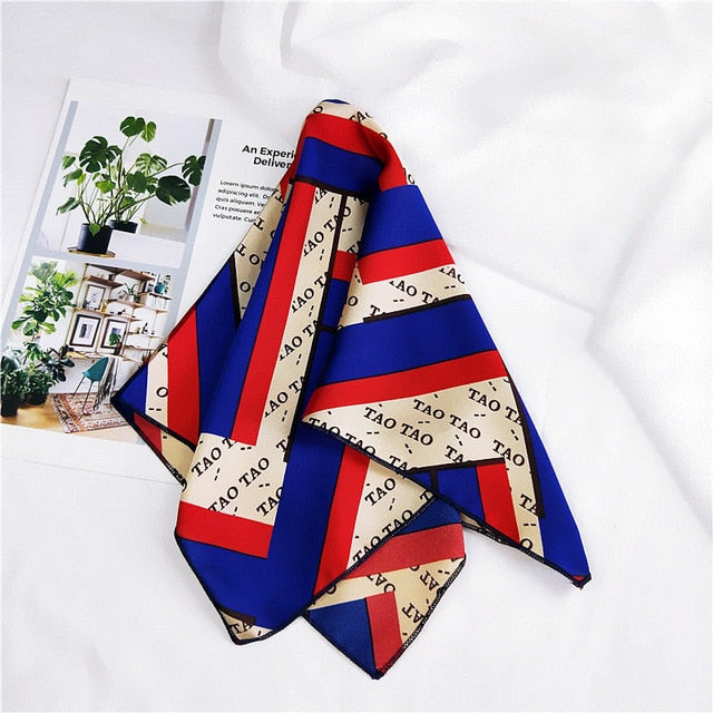 Hot Sale Small Square Satin Scarf Artifical