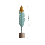 Modern Feather Wooden Decorations