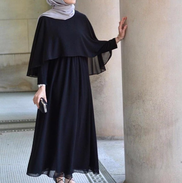 Arab Vestidos 2019 Long UAE Abaya Dubai Kaftan Kimono Linen Maxi Muslim Shawl Bodycon Hijab Dress Women Turkish Islamic Clothing